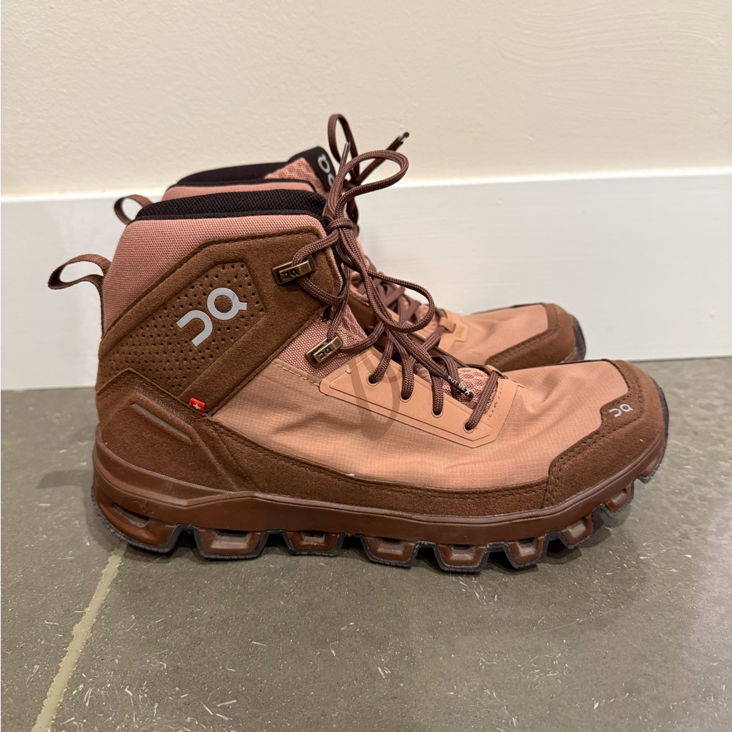 On Running Brown Hiking Boots